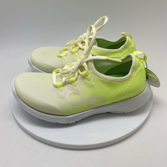 Oofos Oomg Sport LS Shoes Womens 6.5 Green Comfort Recovery Sneakers - Picture 3 of 11